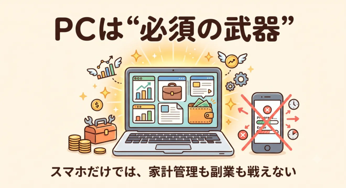 【本業と副業の二兎を追うものシリーズ】それでも僕は家計管理・副業PCをWindowsにした理由の解説画像1