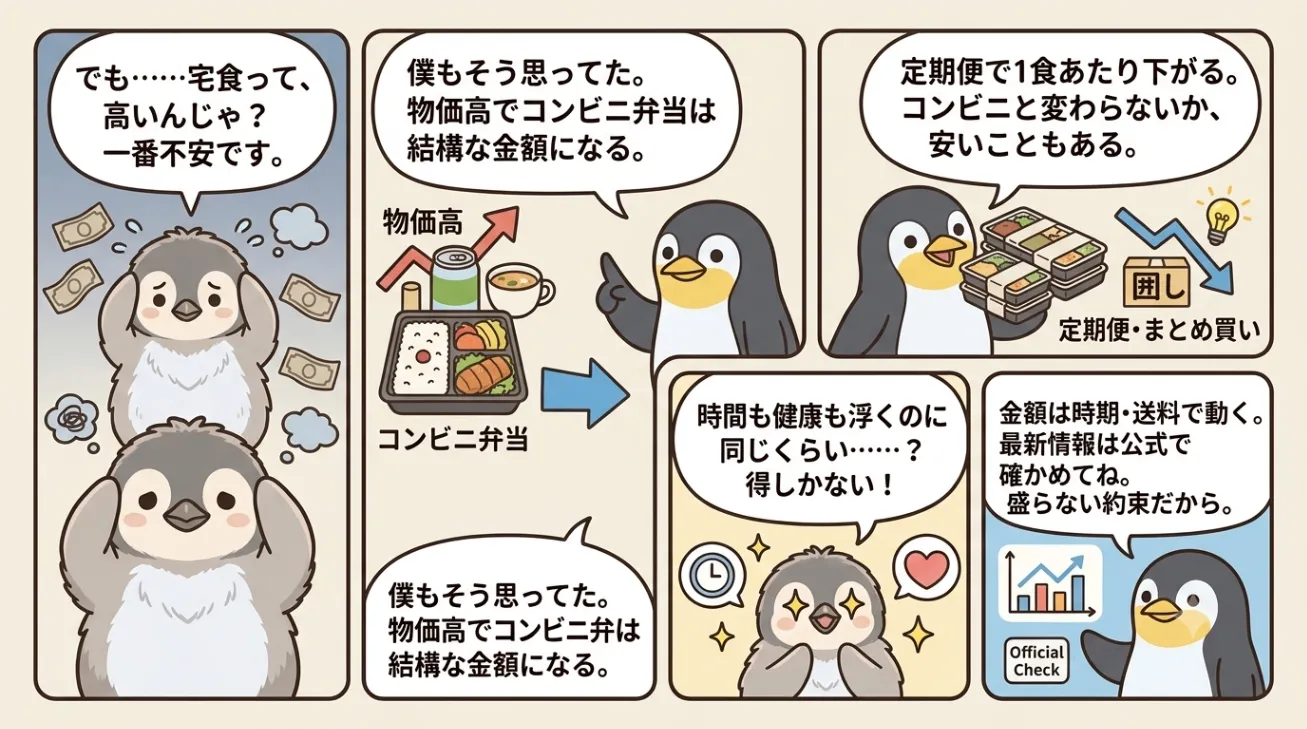 【本業と副業の二兎を追うものシリーズ】“宅食”で時短する話 買い物・料理・皿洗いをまとめて捨てるの解説画像4