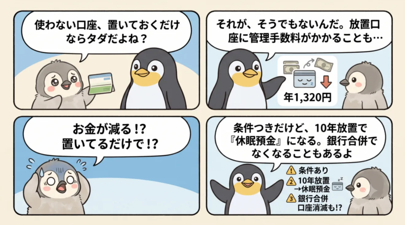 【本業と副業の両立シリーズ】口座の断捨離 使わない銀行口座を解約するメリットの解説画像5