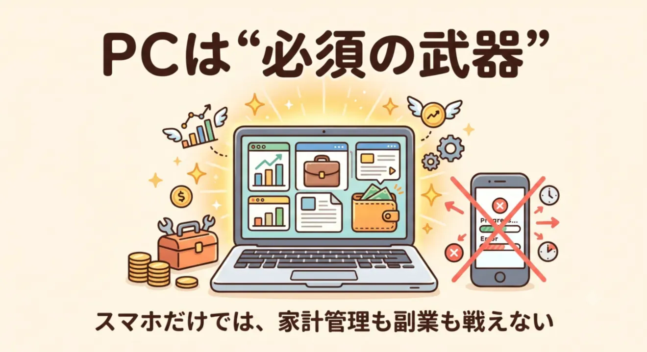 副業用パソコンをWindowsにした理由｜Macでつまずいた話の解説画像1