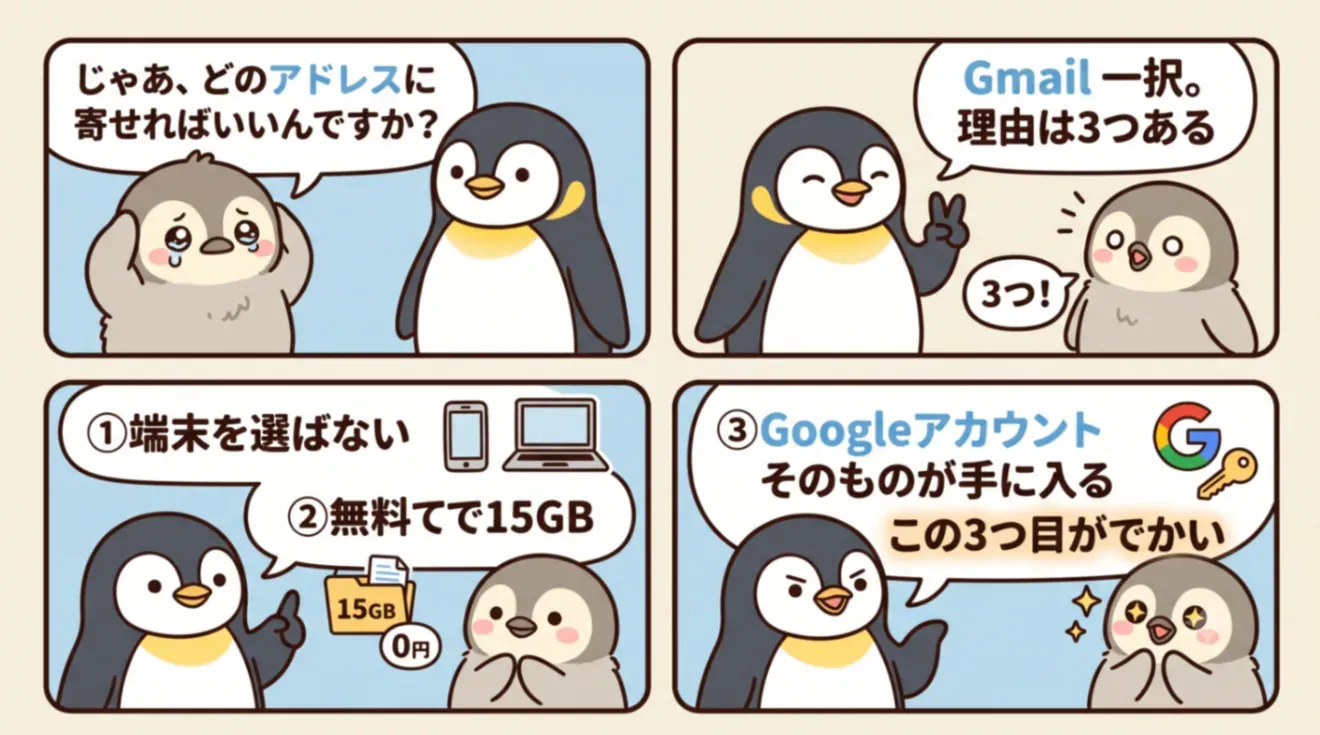 メールアドレスをGmailに一本化｜キャリアメールを解約した手順の解説画像2