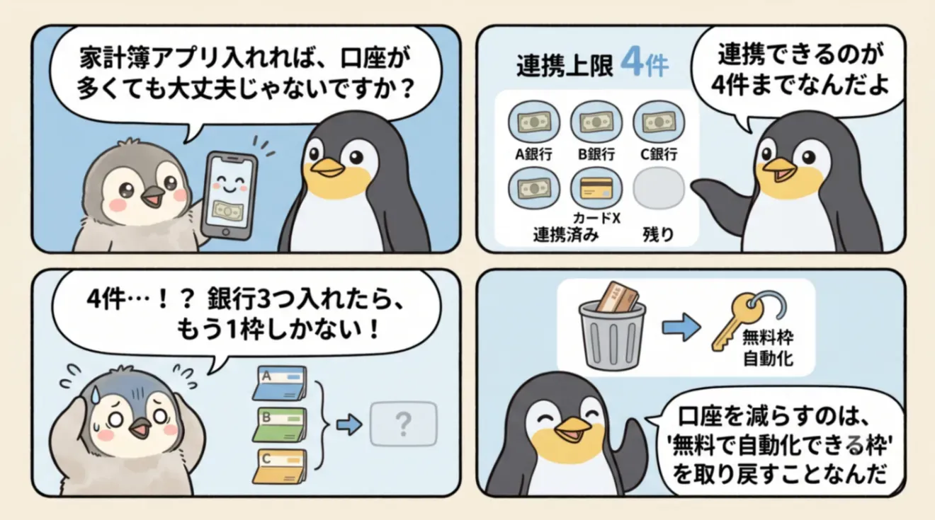 使わない銀行口座の解約メリット|3つ減らして2つに集約した話の解説画像4
