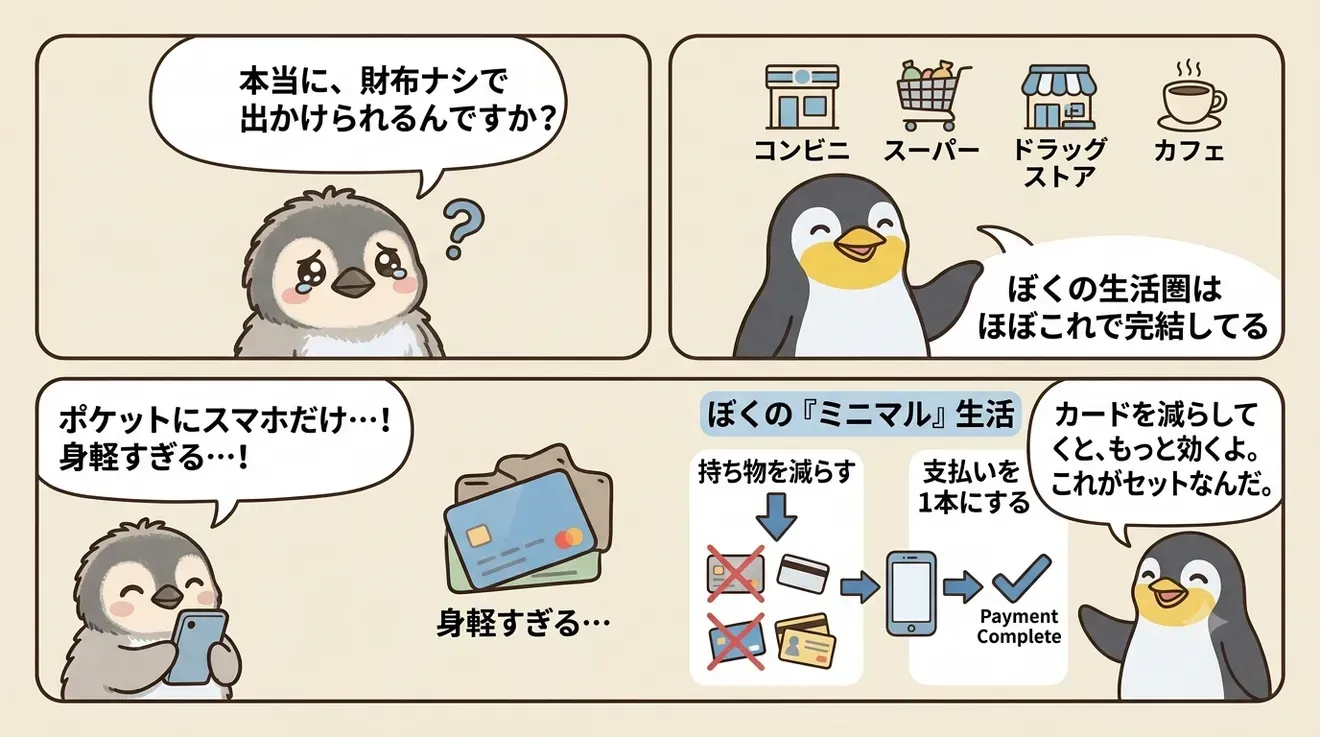 QUICPayの使い方と注意点|財布を持たない支払いに変えた話の解説画像4